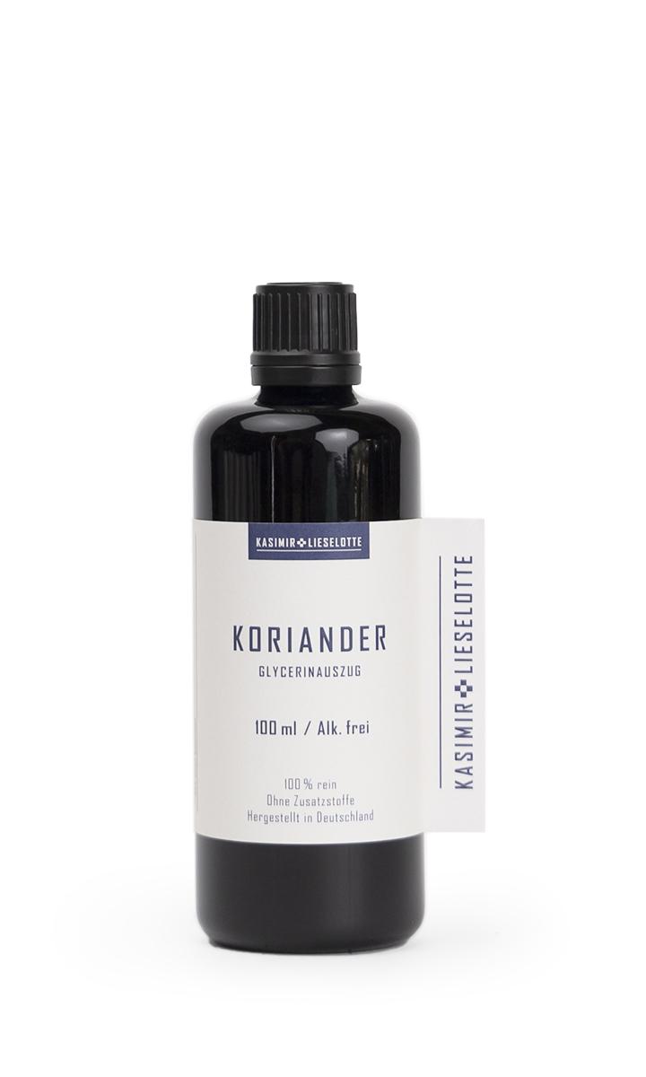 Koriander Tinktur Alkoholfrei Bio