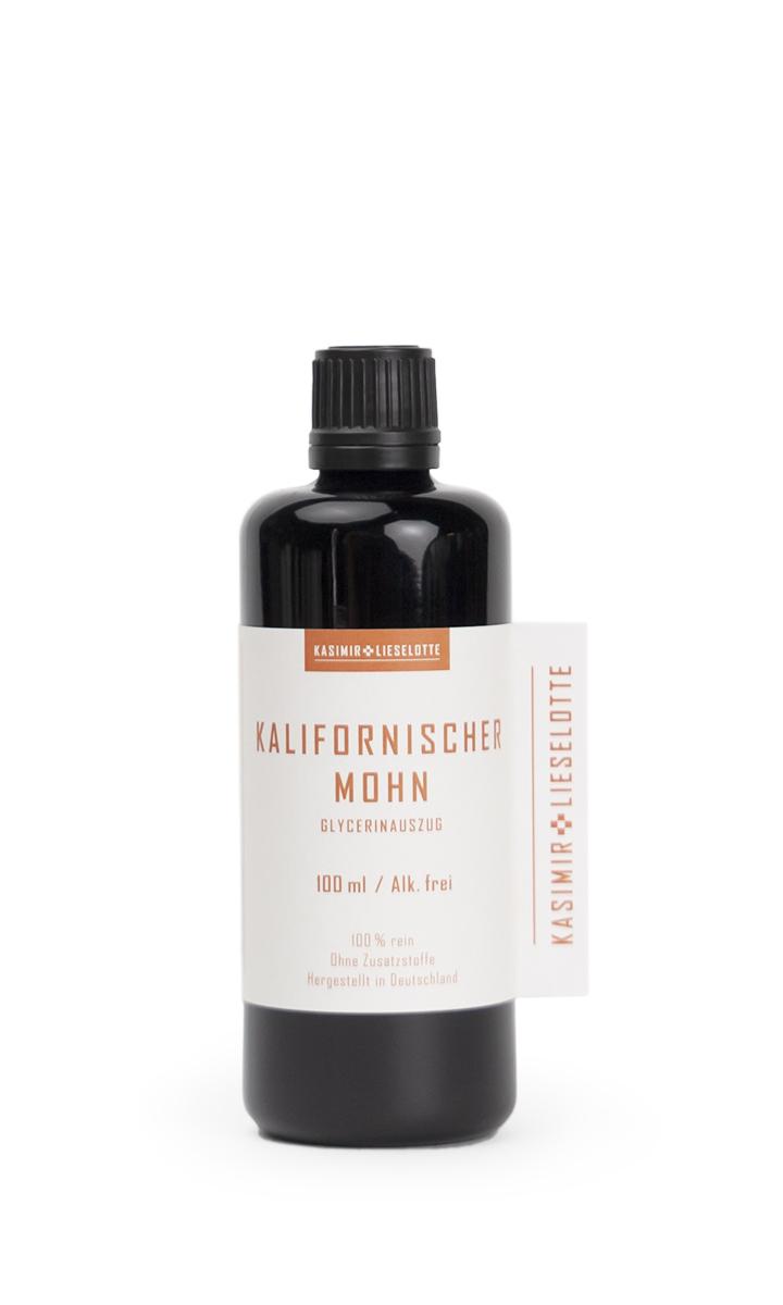 Kalifornischer Mohn Tinktur Alkoholfrei