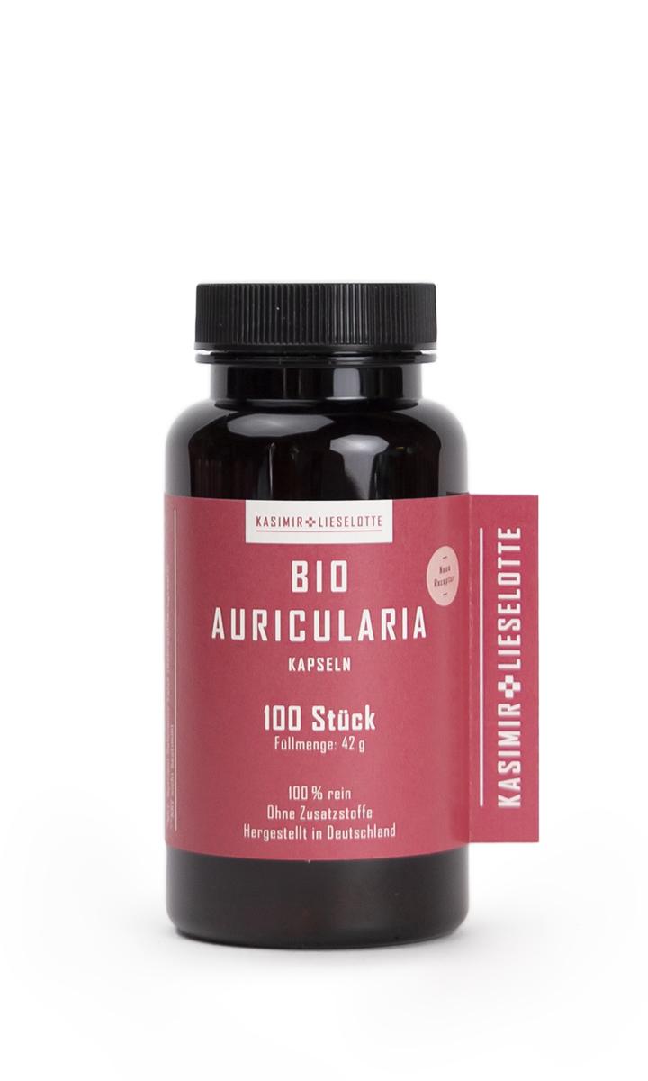 Auricularia Vitalpilz Kapsel Bio Auricularia Vitalpilz Kapsel Bio
