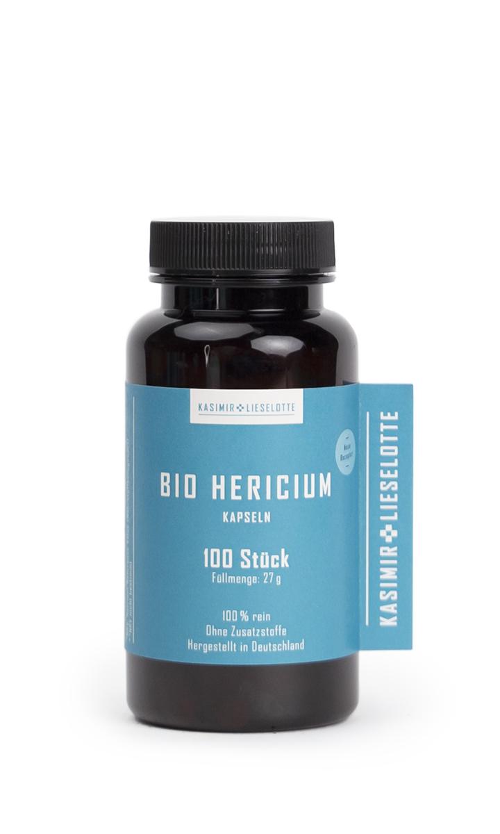 Hericium Kapseln, 3 mal 100 Kapseln