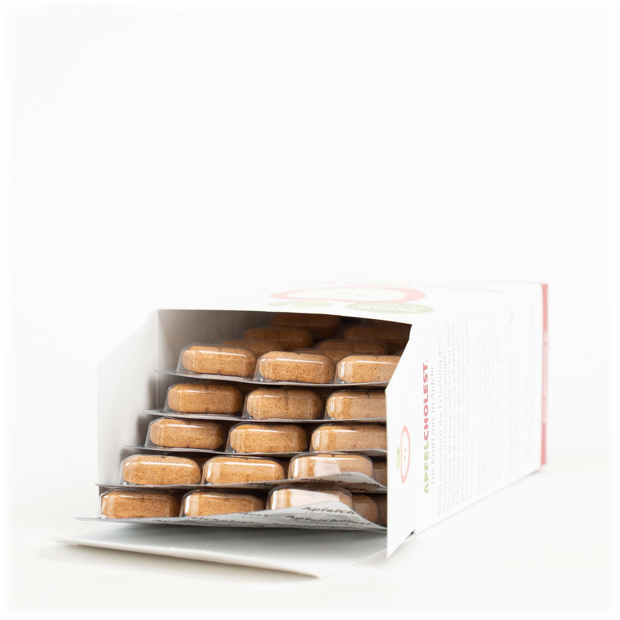 ApfelCholest Tabletten aus Apfelpektin ApfelCholest Tabletten aus Apfelpektin von Kasimir + Lieselotte