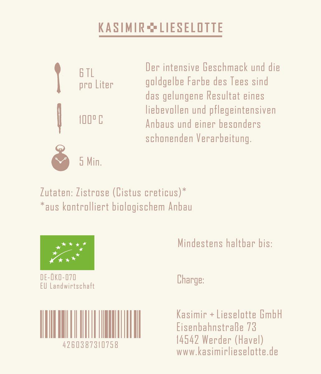 Zistrose Tee Bio Zistrose Tee Bio