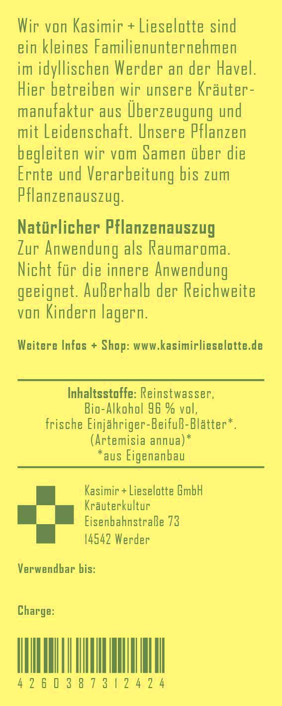 Artemisia annua Forte Pflanzenauszug - Auswahl: 500 ml