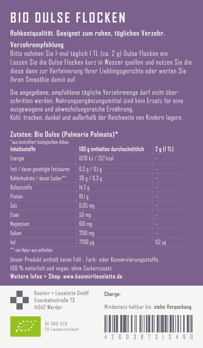 Dulse Flocken Bio