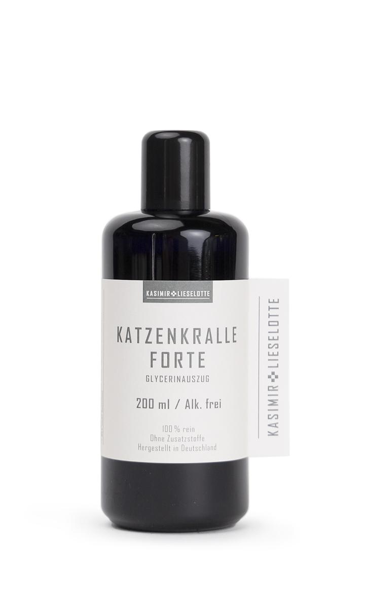 Katzenkralle Forte Tinktur Alkoholfrei - Auswahl: 200 ml