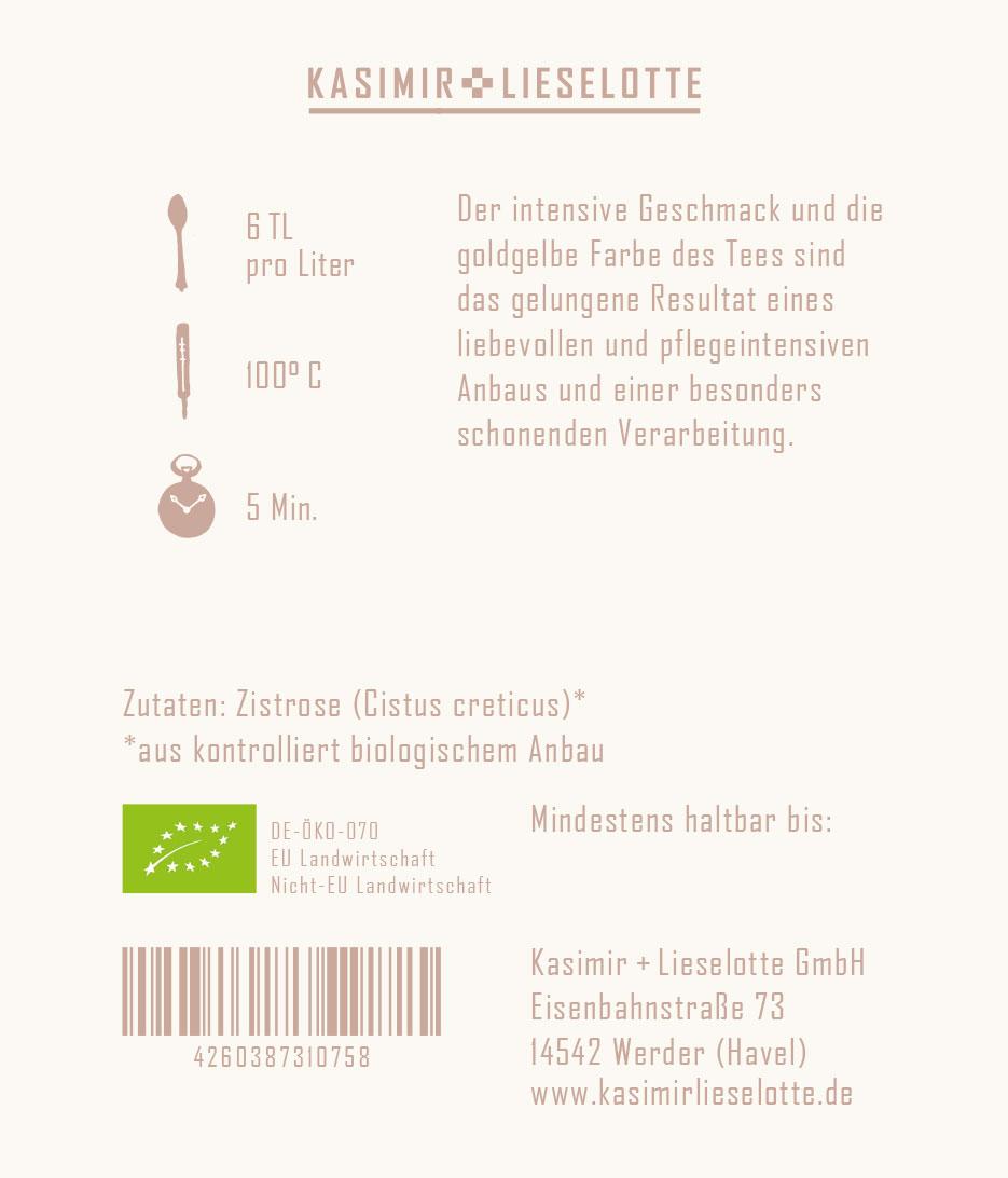 Zistrose Tee Bio Zistrose Tee Bio