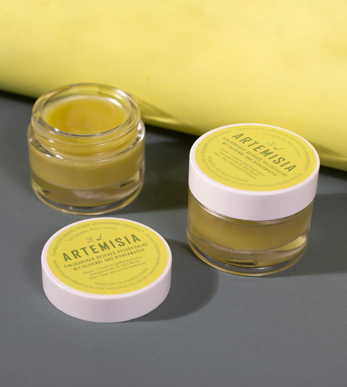 Handgerührte Artemisia annua Salbe 30 ml von Kasimir + Lieselotte
